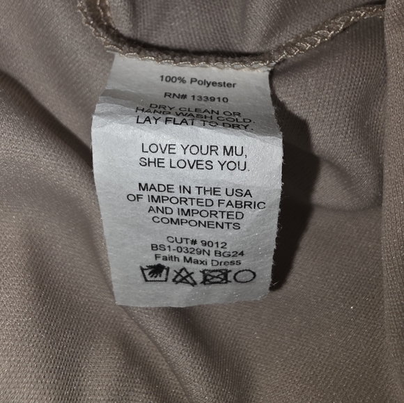 Show Me Your Mumu Bridesmaid Champagne Chiffon A Line Maxi Dress XS - Picture 6 of 13